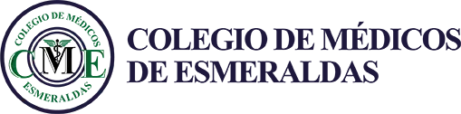 Logotipo Blanco Colegio de Médicos Esmeraldas